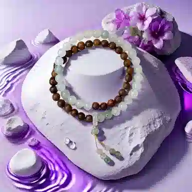 Qiongru QR Youhuang Elegant Zen Beads Bracelet