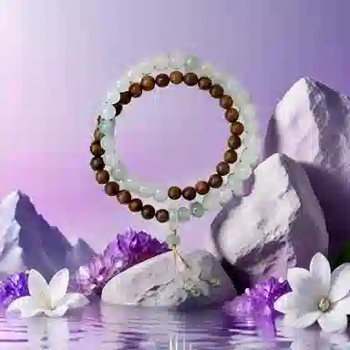 Qiongru QR Youhuang Elegant Zen Beads Bracelet