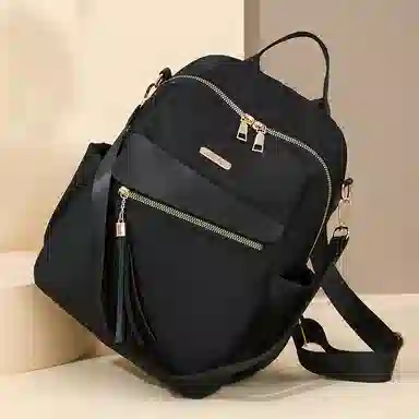 江麒 百搭时尚潮流 尼龙 双肩包 女款 多色