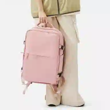 阿尔派妮 大容量学生百搭短途出差旅游行李多功能干湿分离独立鞋袋 织物 旅行包电脑包书包背包双肩包 男女同款情侣款 多色