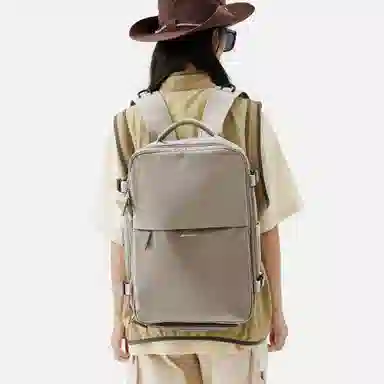 阿尔派妮 大容量学生百搭短途出差旅游行李多功能干湿分离独立鞋袋 织物 旅行包电脑包书包背包双肩包 男女同款情侣款 多色