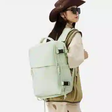 阿尔派妮 大容量学生百搭短途出差旅游行李多功能干湿分离独立鞋袋 织物 旅行包电脑包书包背包双肩包 男女同款情侣款 多色