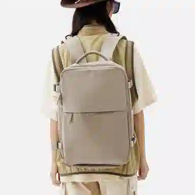 阿尔派妮 大容量学生百搭短途出差旅游行李多功能干湿分离独立鞋袋 织物 旅行包电脑包书包背包双肩包 男女同款情侣款 多色