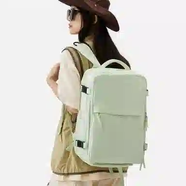 阿尔派妮 大容量学生百搭短途出差旅游行李多功能干湿分离独立鞋袋 织物 旅行包电脑包书包背包双肩包 男女同款情侣款 多色