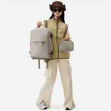 阿尔派妮 大容量学生百搭短途出差旅游行李多功能干湿分离独立鞋袋 织物 旅行包电脑包书包背包双肩包 男女同款情侣款 多色