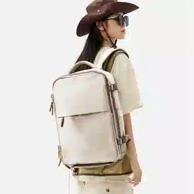 阿尔派妮 大容量学生百搭短途出差旅游行李多功能干湿分离独立鞋袋 织物 旅行包电脑包书包背包双肩包 男女同款情侣款 多色