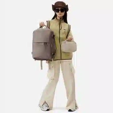 阿尔派妮 大容量学生百搭短途出差旅游行李多功能干湿分离独立鞋袋 织物 旅行包电脑包书包背包双肩包 男女同款情侣款 多色