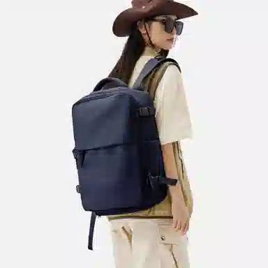 阿尔派妮 大容量学生百搭短途出差旅游行李多功能干湿分离独立鞋袋 织物 旅行包电脑包书包背包双肩包 男女同款情侣款 多色