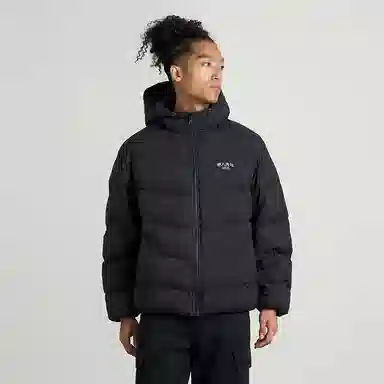 Huaren Youth Basic Logo Series Hoodie Tech Fleece Jacket