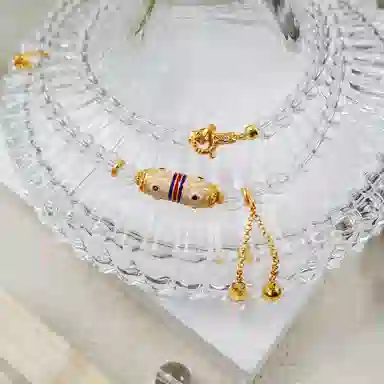 乃瑭 紫定成功 紫定高中 红运当头天然 白水晶 项链 女款