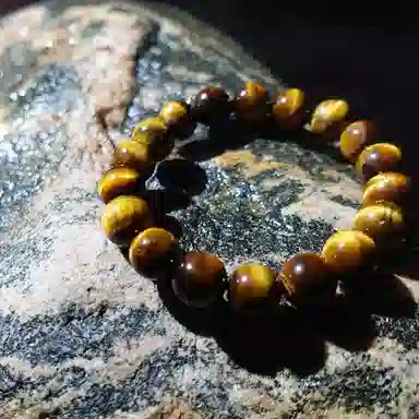 乃瑭 【甄选高品质】 八方来财招财纳福貔貅净化磁场多财多福好运上岸 百搭叠戴天然 虎眼石 手串 男女同款情侣款