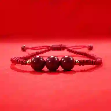 乃瑭 【鸿运当头】诸事顺遂 三生三世 与你一起 高品质新中式本命年转运珠古风国风守护好运吉祥上岸 朱砂 手绳 男女同款情侣款