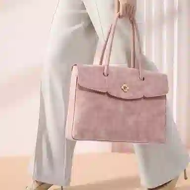 MARKANGARO Air14 PU Laptop Bag Pink