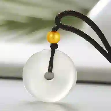 阿梵尼 弥勒佛 观音 叶子 平安扣本命守护佛祖编绳 玉髓 吊坠 男女同款情侣款