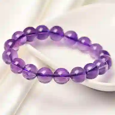 阿梵尼 黄 紫晶宝石手珠 民族风单圈 水晶 手串 女款