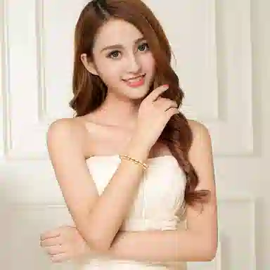 阿梵尼 黄 紫晶宝石手珠 民族风单圈 水晶 手串 女款