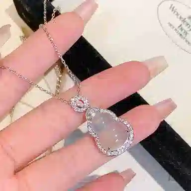 阿梵尼 葫芦 福禄吉祥新中式国潮风 玉髓 项链 女款