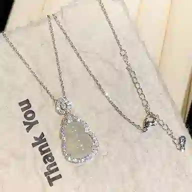 阿梵尼 葫芦 福禄吉祥新中式国潮风 玉髓 项链 女款