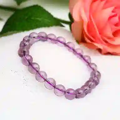 阿梵尼 黄 紫晶宝石手珠 民族风单圈 水晶 手串 女款