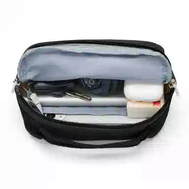 真维斯 日韩学院风休闲百搭高颜值初高中大学生上课多功能便携通勤 织物 斜挎包腰包单肩包邮差包 常规 男女同款情侣款 多色