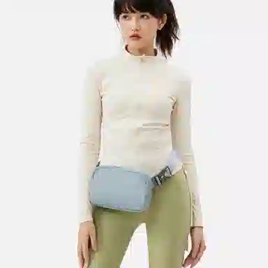 真维斯 简约百搭高颜值休闲纯色多功能通勤户外运动骑行跑步便携 织物 腰包胸包背包手机包 常规 男女通用 多色