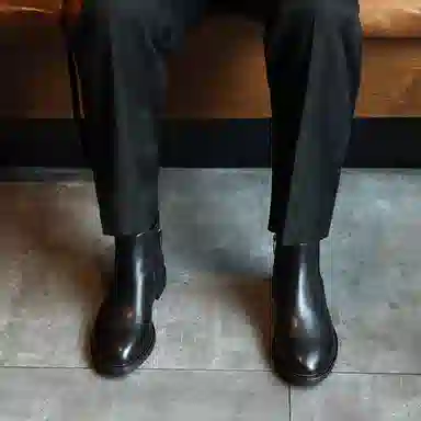 BOSSSUNWEN Chelsea Boots 3cm Black