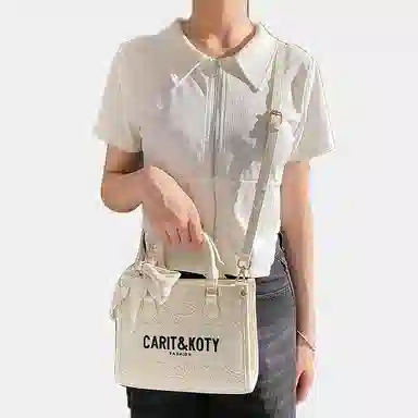 Carit&Koty Handbag White