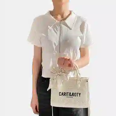 Carit&Koty Handbag White