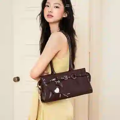 MCMIKO Ballet Heiress Tote Brown