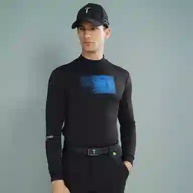 EUROPEAN TOUR Golf Graffiti Long Sleeve Tee