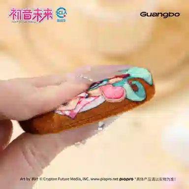 广博 初音未来 贩卖甜蜜系列 二次元毛绒吧唧高颜值可爱解压  徽章