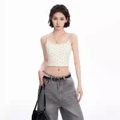 柏黛妃 修身百搭时尚吊带 女款