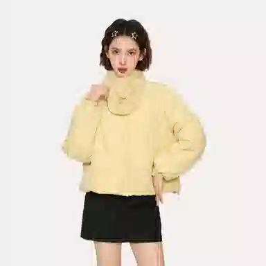 Bedaifei Quilted Scarf Puffer Jacket