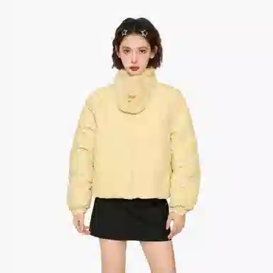 Bedaifei Quilted Scarf Puffer Jacket