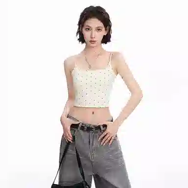 柏黛妃 修身百搭时尚吊带 女款