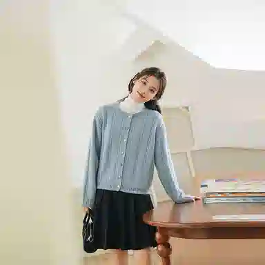 Bodafei Hollow Knit Sweater