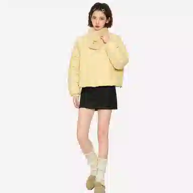 Bedaifei Quilted Scarf Puffer Jacket