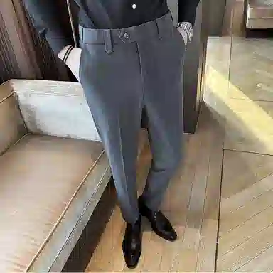 JOHNHOLLIS Business Casual Trousers