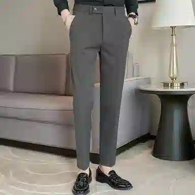 JOHNHOLLIS Straight Casual Pants