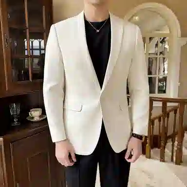 JOHNHOLLIS White Blazer