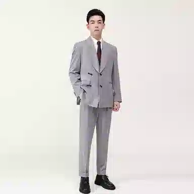 JOHNHOLLIS Slim Fit Business Suit