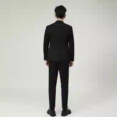 JOHNHOLLIS Dotted Stripe Suit