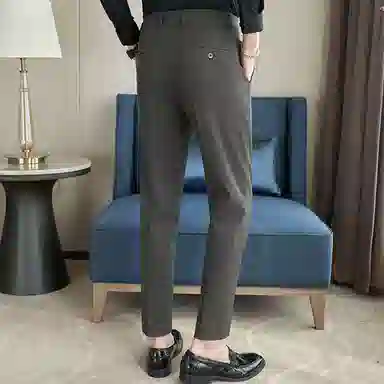 JOHNHOLLIS Straight Casual Pants