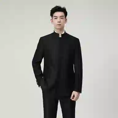 JOHNHOLLIS Black Suit Set