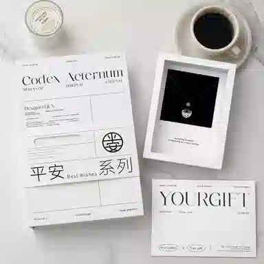 秦福炫 蝠气满满 平安扣黑曜石玉髓 黑绳中国风高级感 黑曜石 项链 男女同款情侣款