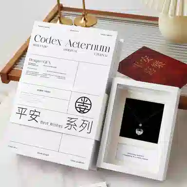 秦福炫 蝠气满满 平安扣黑曜石玉髓 黑绳中国风高级感 黑曜石 项链 男女同款情侣款