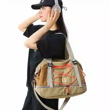 笛贝嘉 韩版时尚简约 尼龙 旅行包 男女同款情侣款 多色