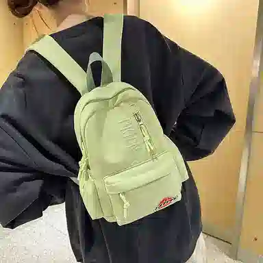 笛贝嘉 时尚百搭简约 尼龙 双肩包 女款 多色