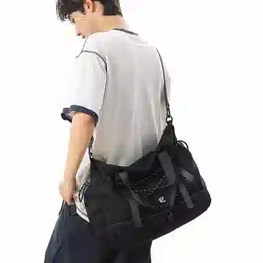 笛贝嘉 韩版时尚简约 尼龙 旅行包 男女同款情侣款 多色