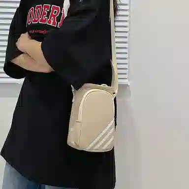 笛贝嘉 水杯包轻便束口户外旅行通勤斜挎包骑行小包 尼龙 手机包 常规 男女同款情侣款 多色